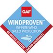 GAF WindProven infinite wind speed protection