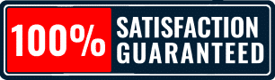 100% Satisfaction Guaranteed